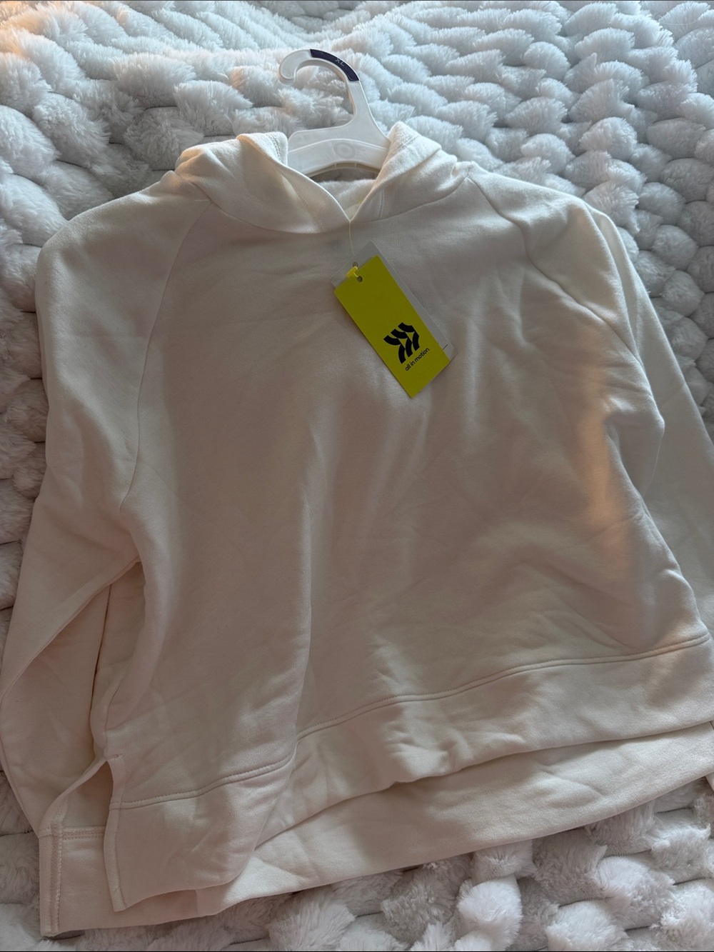 all in motion Cream Pullover Hoodie for Kids
